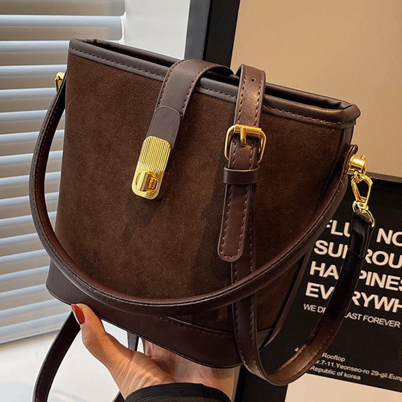 Women's Genuine Leather High-grade Large Capacity Portable Crossbody Bags