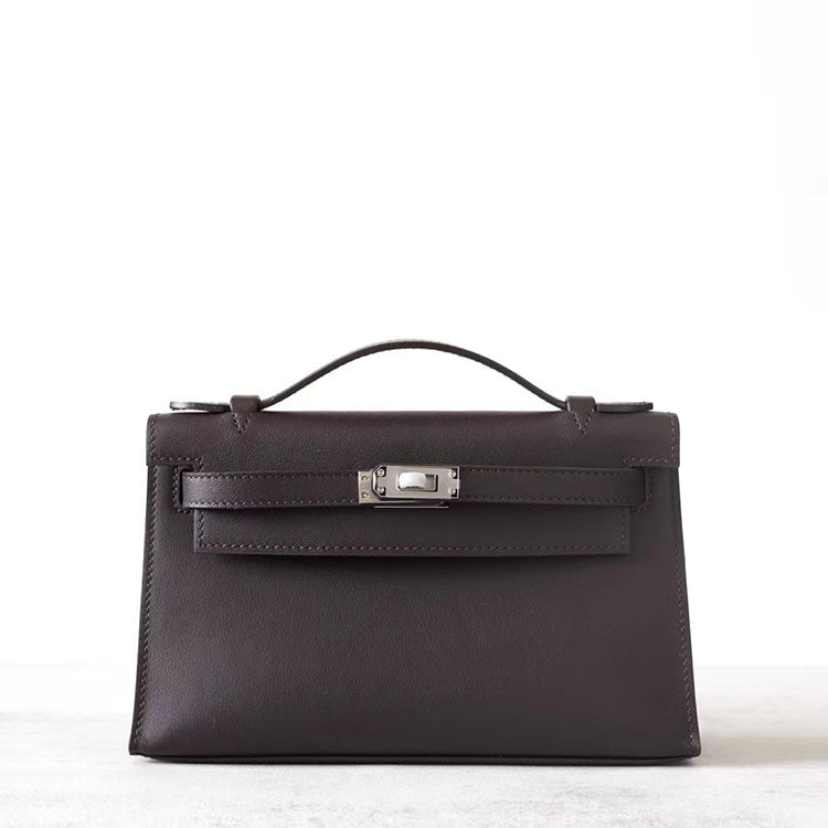 Ding Half Wax Line First Layer Handbags
