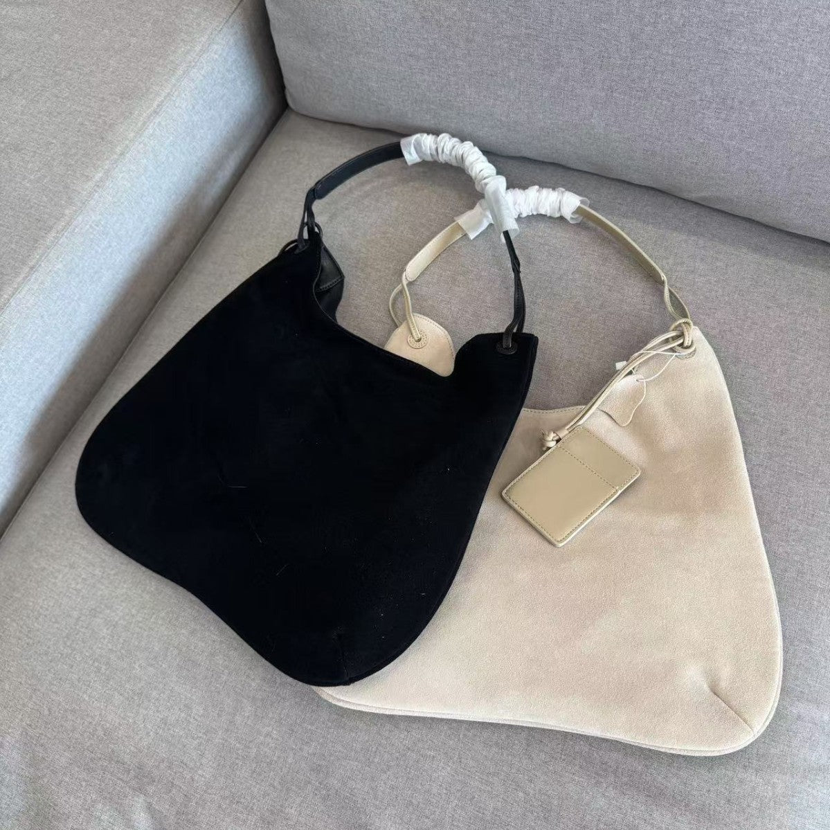 Classy Pretty Capacity Frosted Cowhide Leather Shoulder Bags