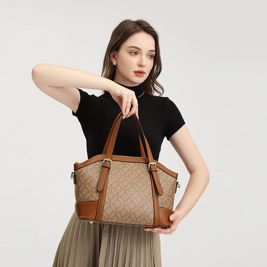 Women's Fashionable Portable Dumpling Simple Retro Large Bags
