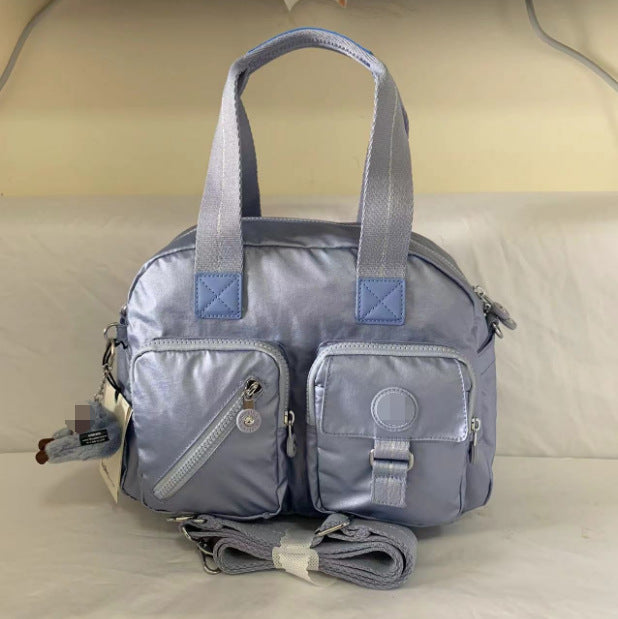 Women's Home Nylon Monkey Simple Double Pocket Handbags