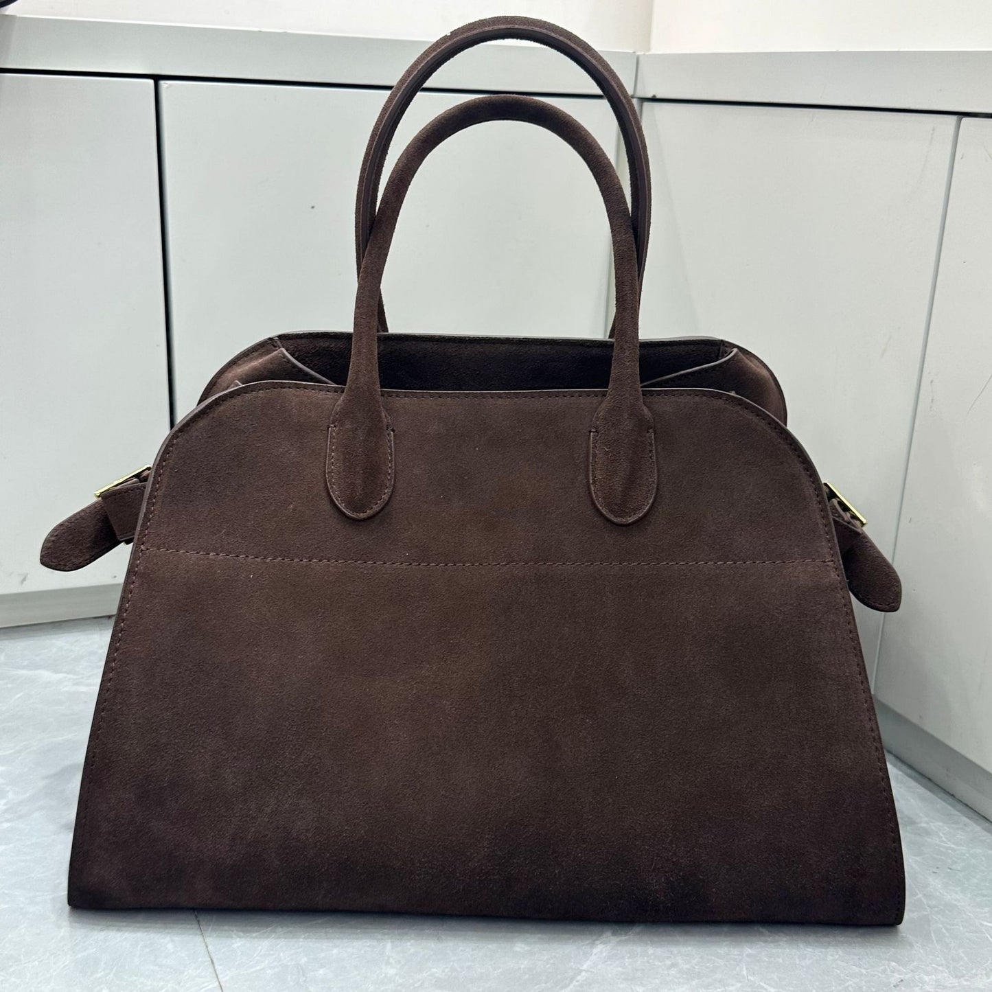 Women's Portable Frosted Suede Minimalist Niche Large Bags