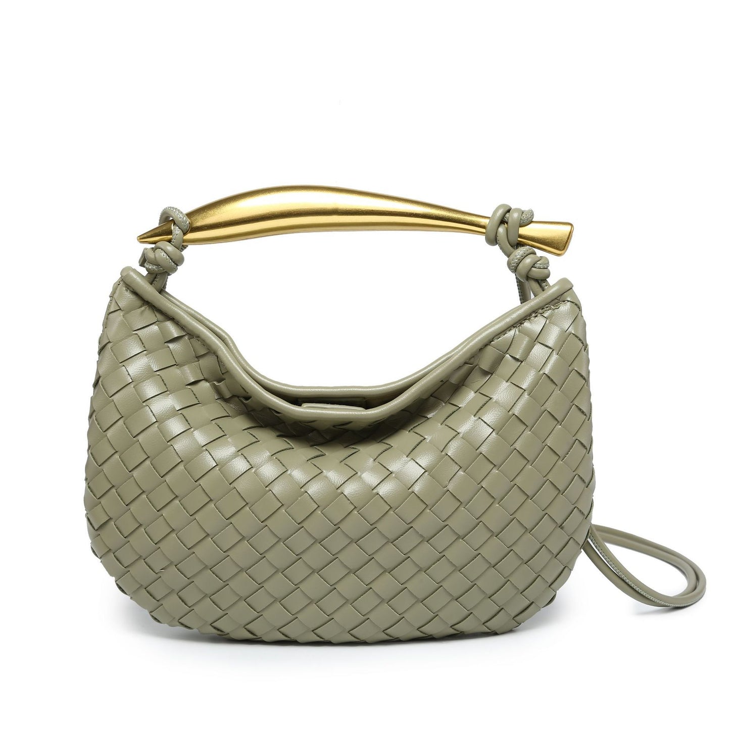 Charming Pretty Woven Sardine Hand Dumpling Crossbody Bags
