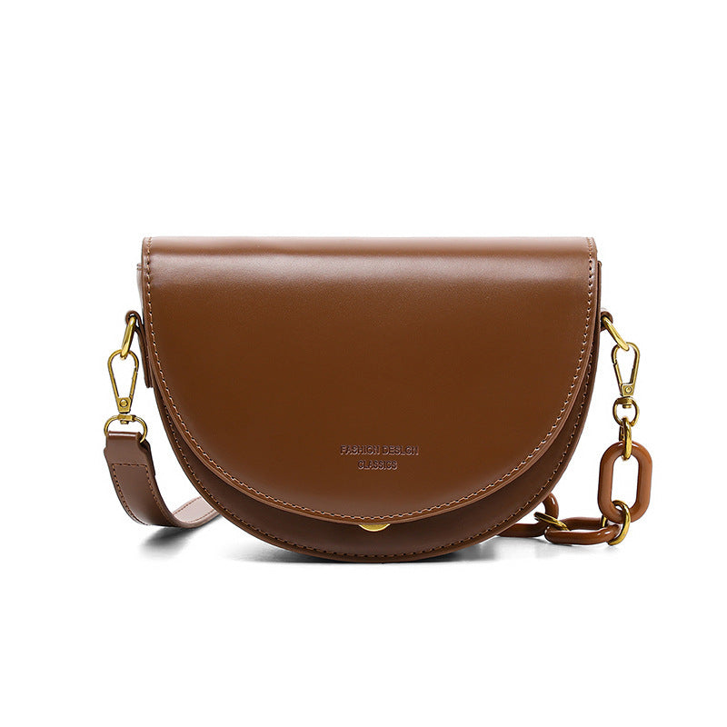 Women's Advanced Texture Trendy Leather Packet Fashionable Crossbody Bags