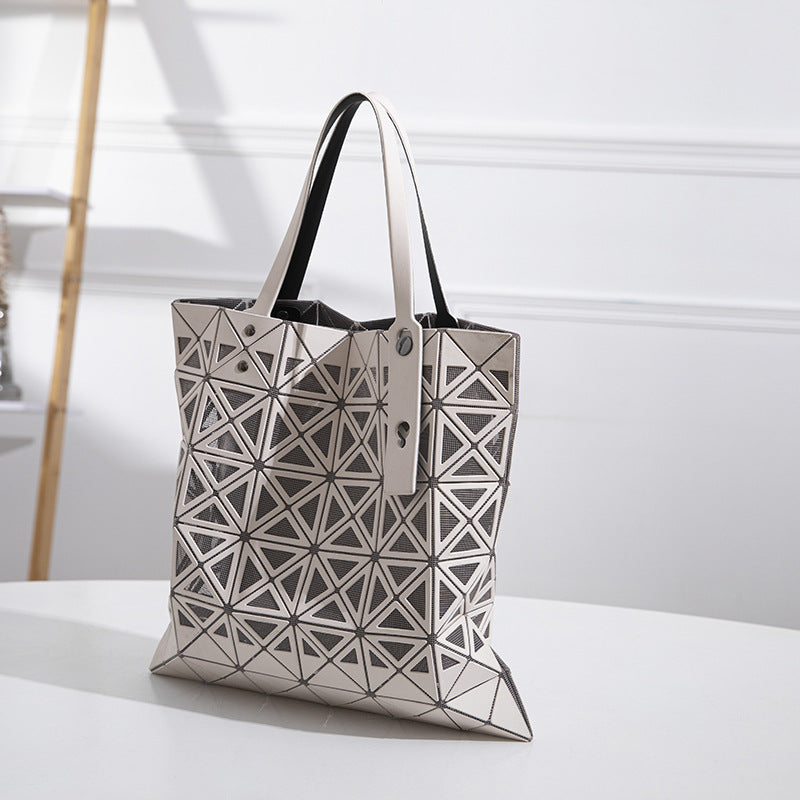 Women's Summer Fashion Minimalist Hollow Diamond Geometric Shoulder Bags