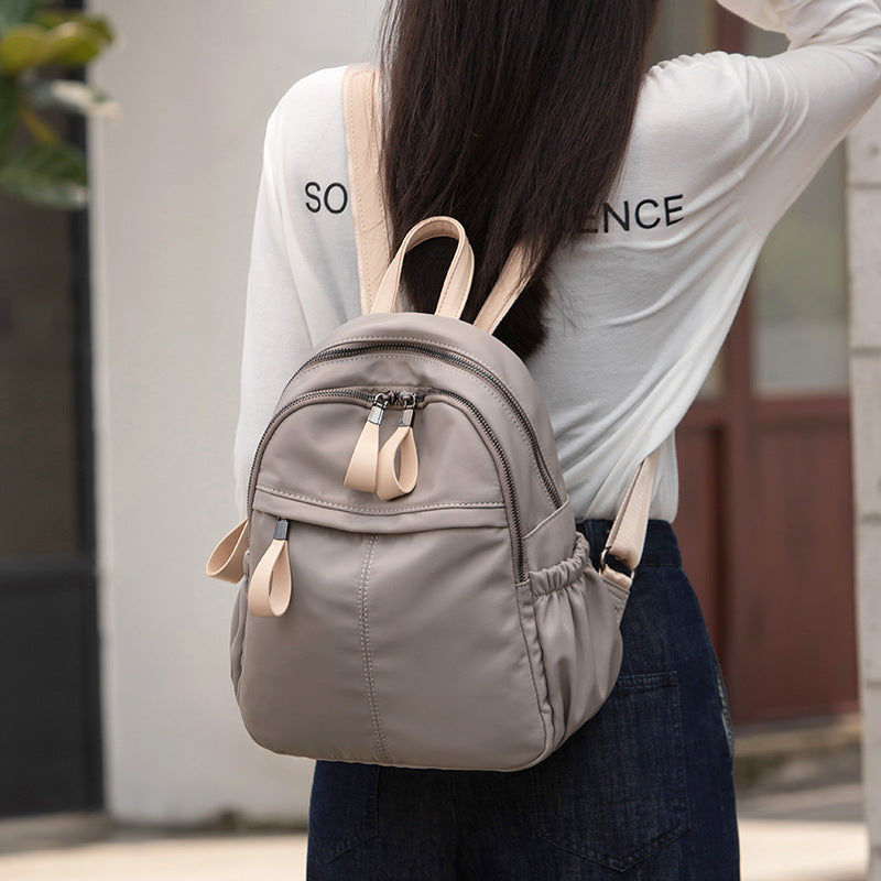 Women's Oxford Cloth Korean Fashion Large Capacity Backpacks