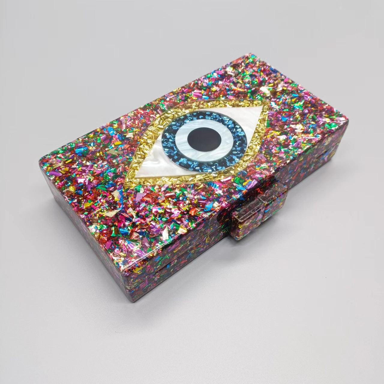 Acrylic Eye Wedding Dinner Clutch Chain Evening Bags