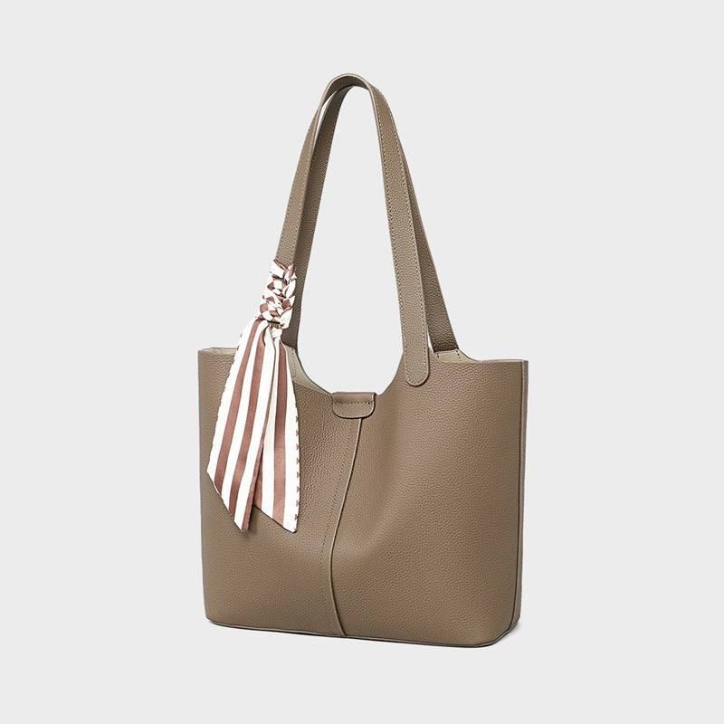 Women's Summer High-grade Genuine Leather Large Capacity Bags