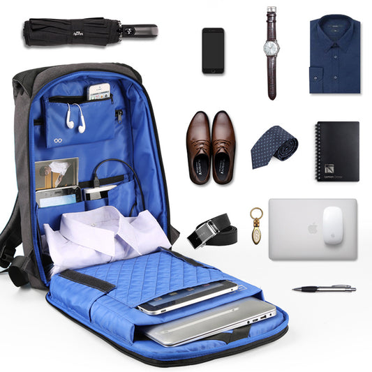 Men's Lightweight Simple Stylish Versatile Business Trip Backpacks