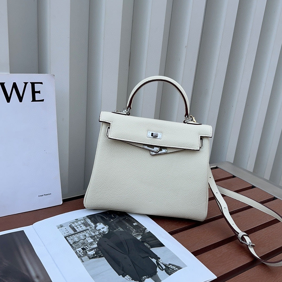 Gold Sier Second Generation Kelly Genuine Leather Fashion High-grade Handbags