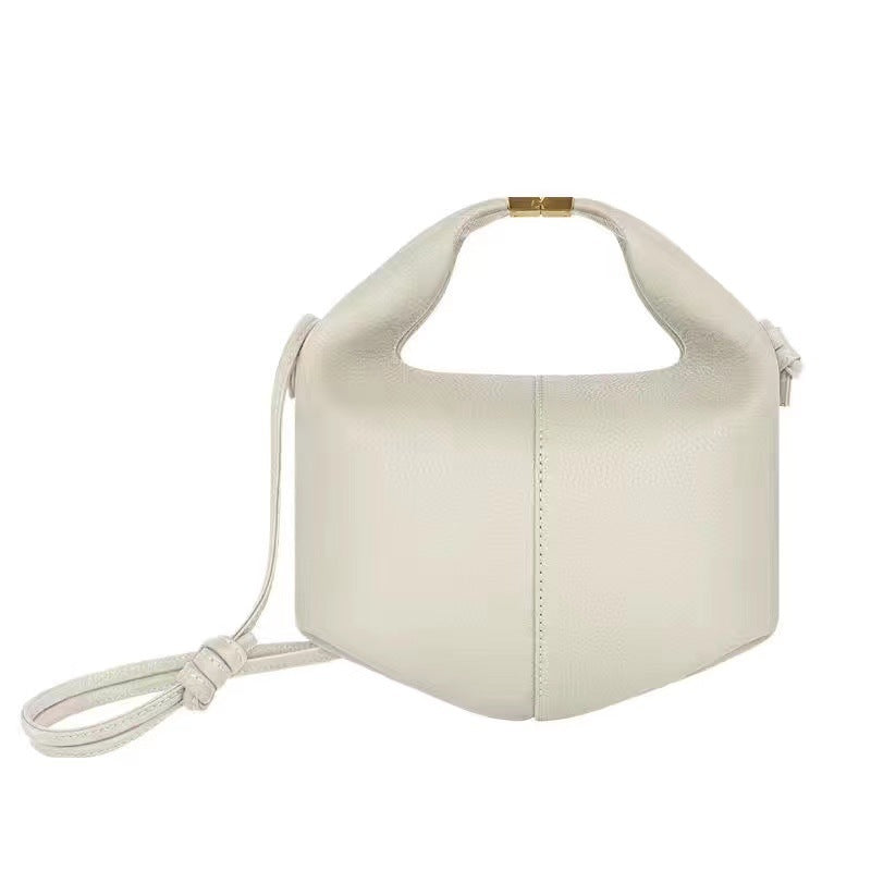 Women's French Niche High Sense Leather Mai Crossbody Bags