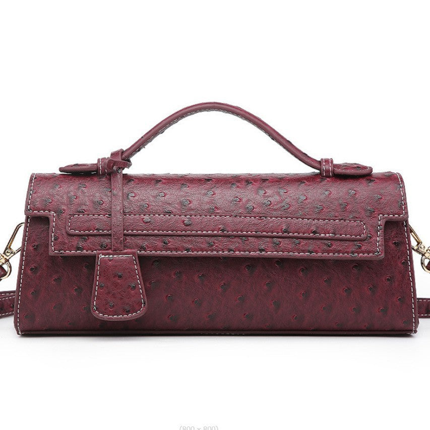 Women's Grain Texture Portable Light Luxury Snake Crossbody Bags