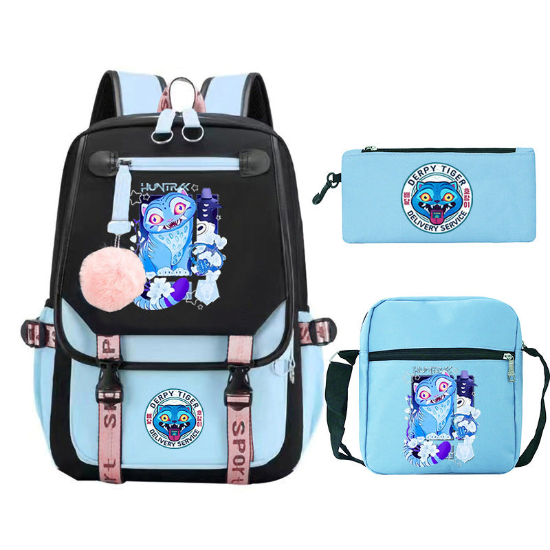 Elegant Children's Merchandise Printed Fashion Pencil Backpacks