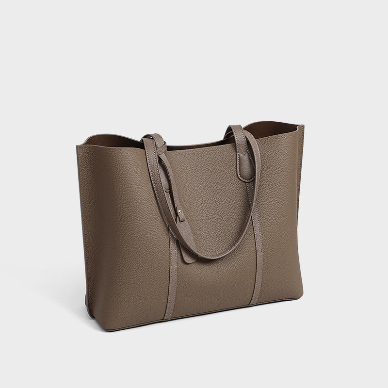 Women's Summer Big Genuine Leather Large Capacity Crossbody Bags