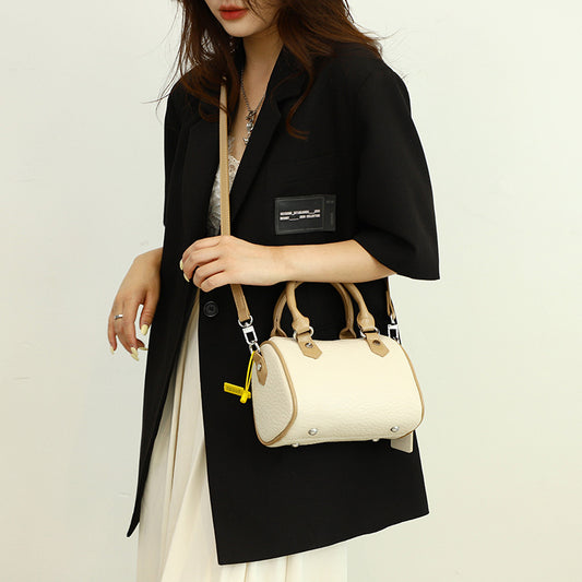 Women's First Layer Cowhide Trendy Fashion Genuine Shoulder Bags