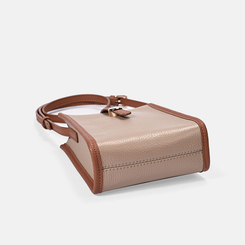 Women's New Mobile Retro Mini Leather Crossbody Bags