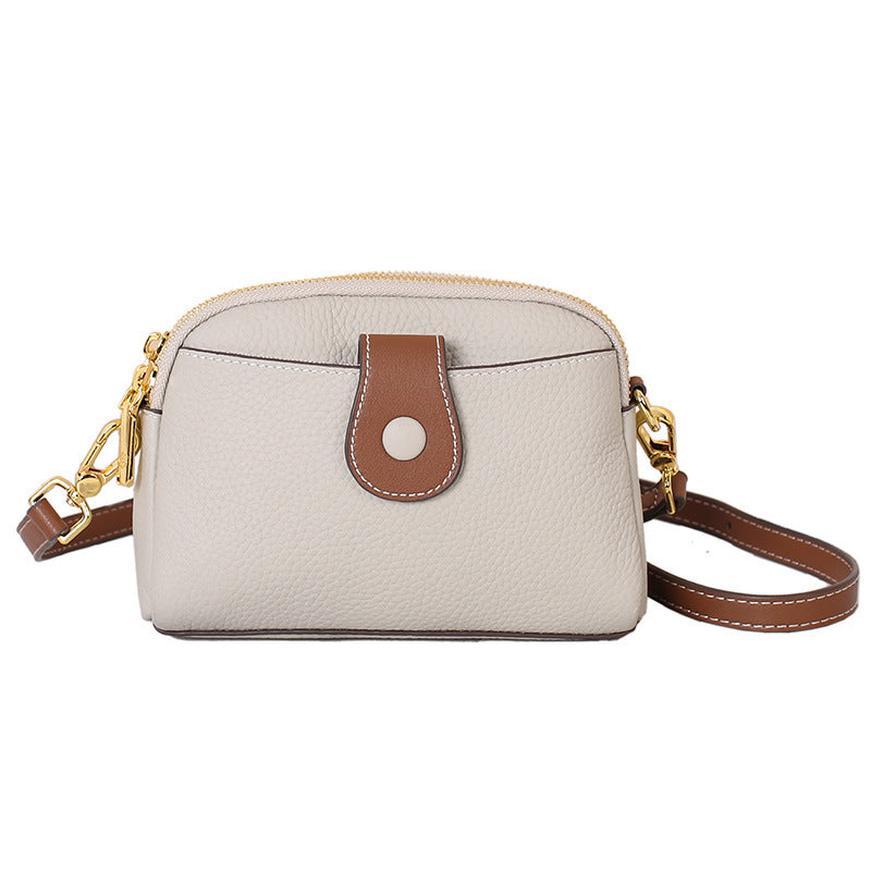 Women's Genuine Leather Fashion First Layer Cowhide Crossbody Bags