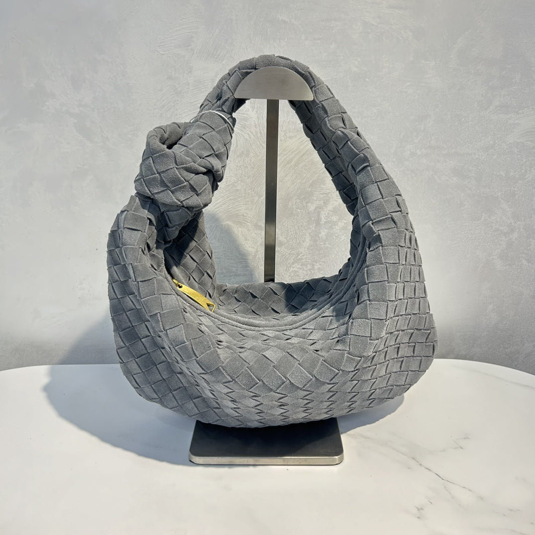 Women's Matte Leather Underarm Niche Texture Portable Bags