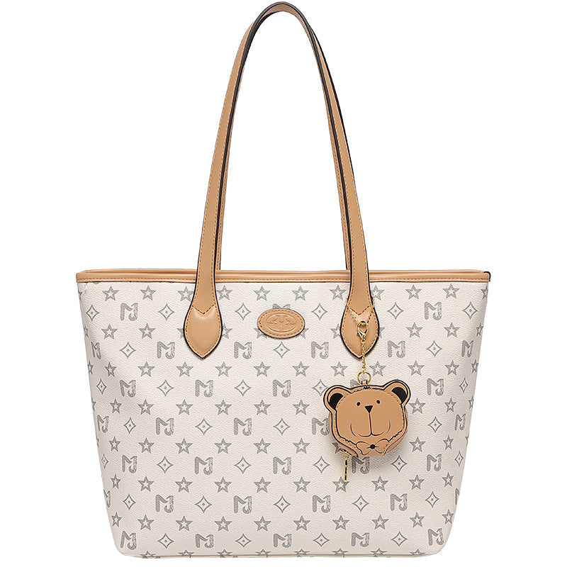 Women's Large Capacity Summer Shopping Niche Commuter Shoulder Bags