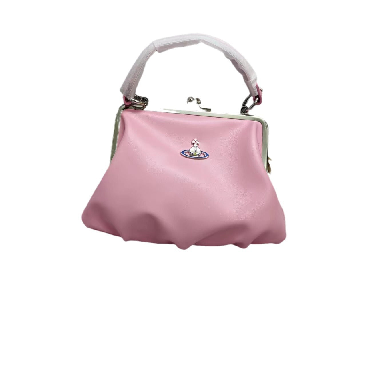 Mother's Saturn Frame Dumpling Classic Sheepskin Bags