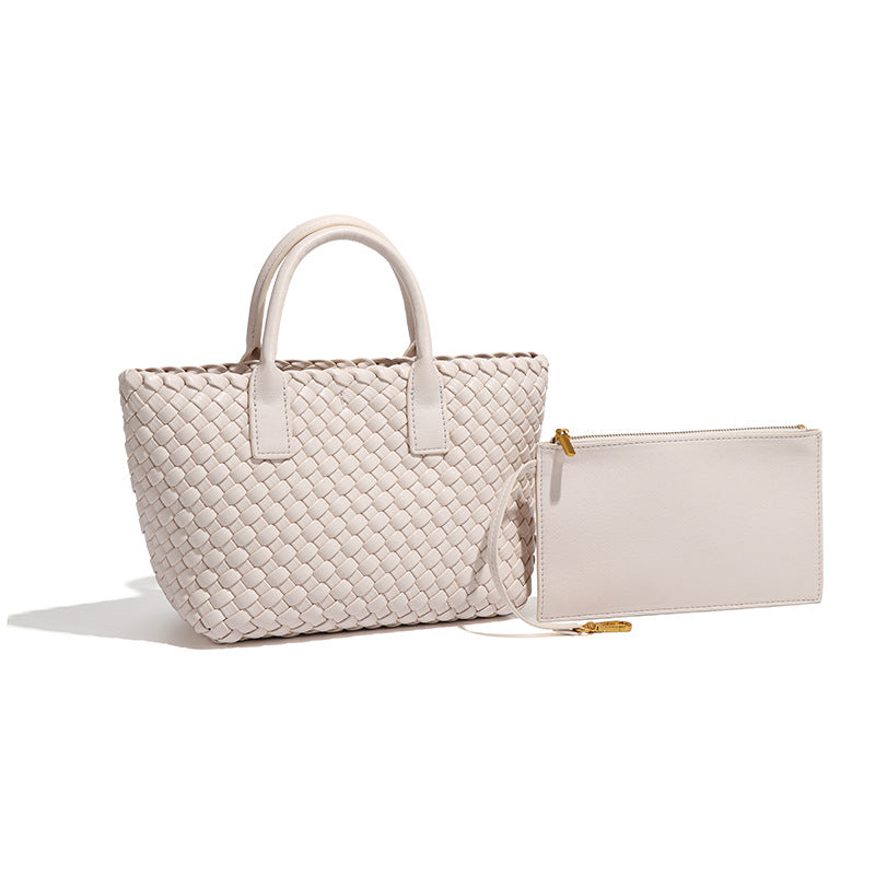 Women's Woven Vegetable Basket Portable Trendy Wild Niche Shoulder Bags