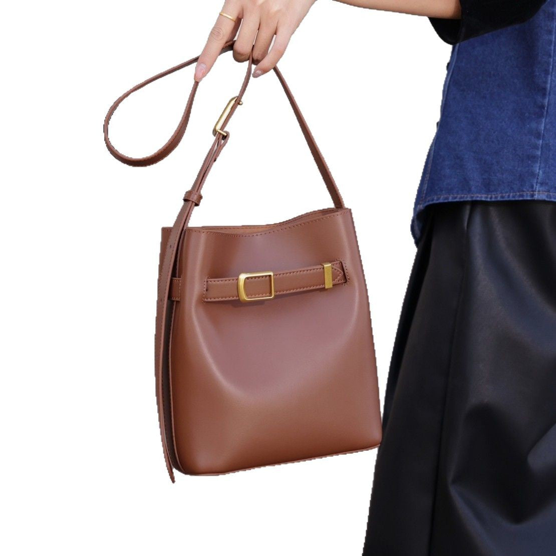 Women's Genuine Leather For High-grade First Layer Crossbody Bags