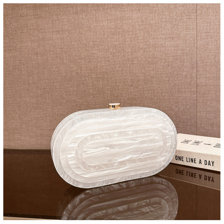 Beautiful Summer Dinner Retro Splicing Trendy Crossbody Bags