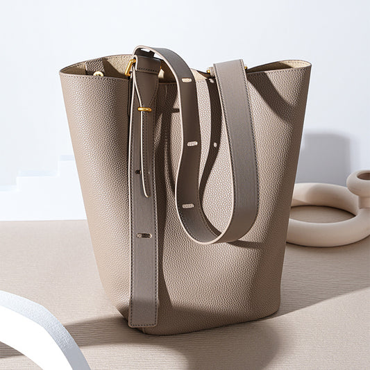Women's High-grade Design Genuine Leather Western Style Shoulder Bags
