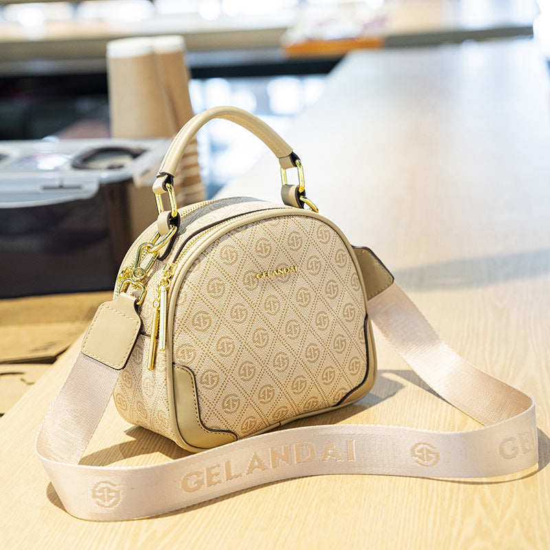 Women's Ge Lauder Light Luxury Fashion Round Crossbody Bags