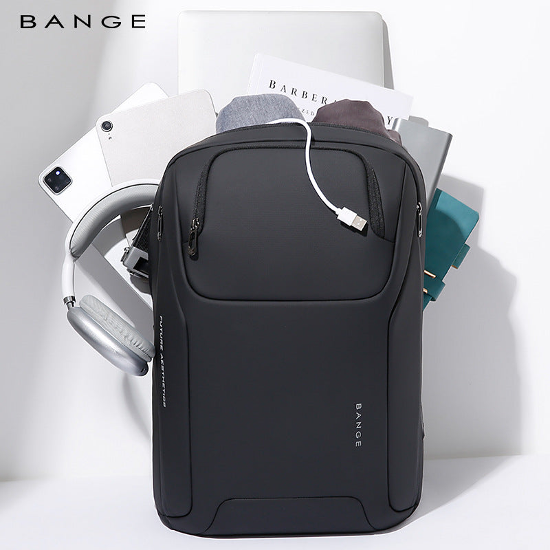 Men's Slouchy Stylish High-grade Business Waterproof Backpacks