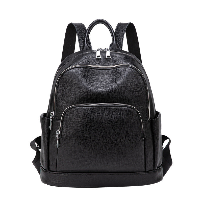 Women's Fashion Solid Color Large Capacity Trendy Backpacks