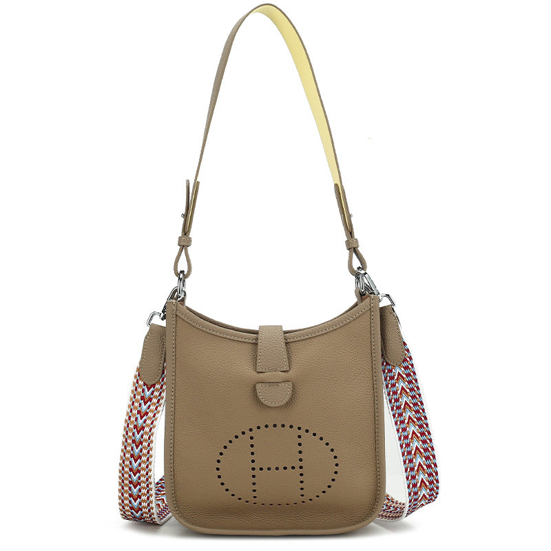 Genuine Leather Mini Top Layer Cowhide Crossbody Bags