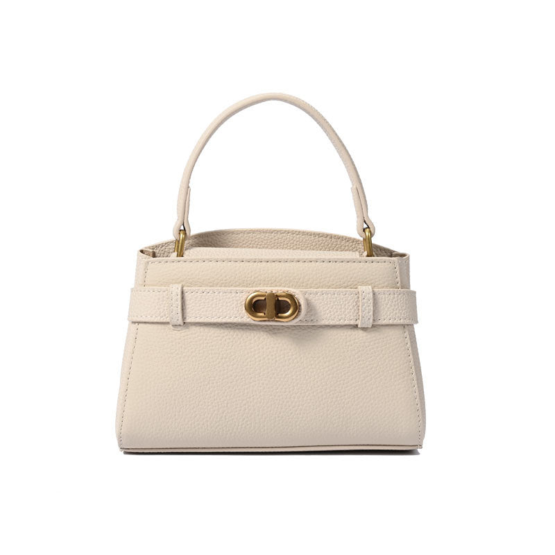 Women's Genuine Leather Kelly Layer Cowhide Commuter Handbags
