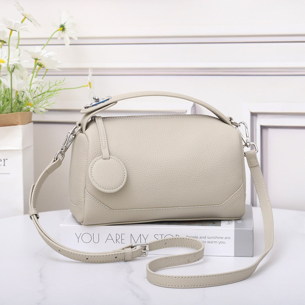 Women's First Layer Cowhide Fashion Genuine Leather Bags