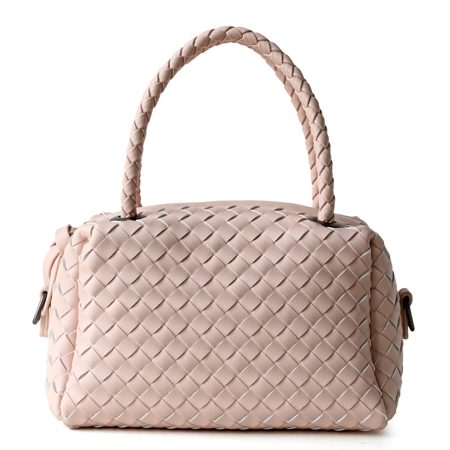 Women's Genuine Leather Boston Pillow Portable Handbags