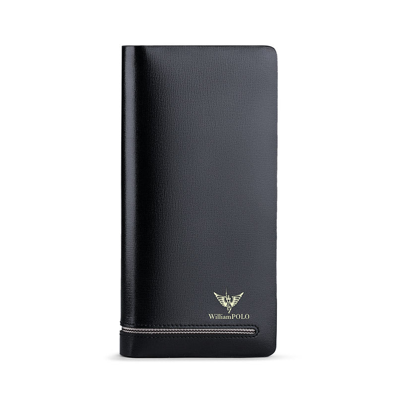 Men's Emperor Paul Long Zipper Mid-length Leather Men's Wallets