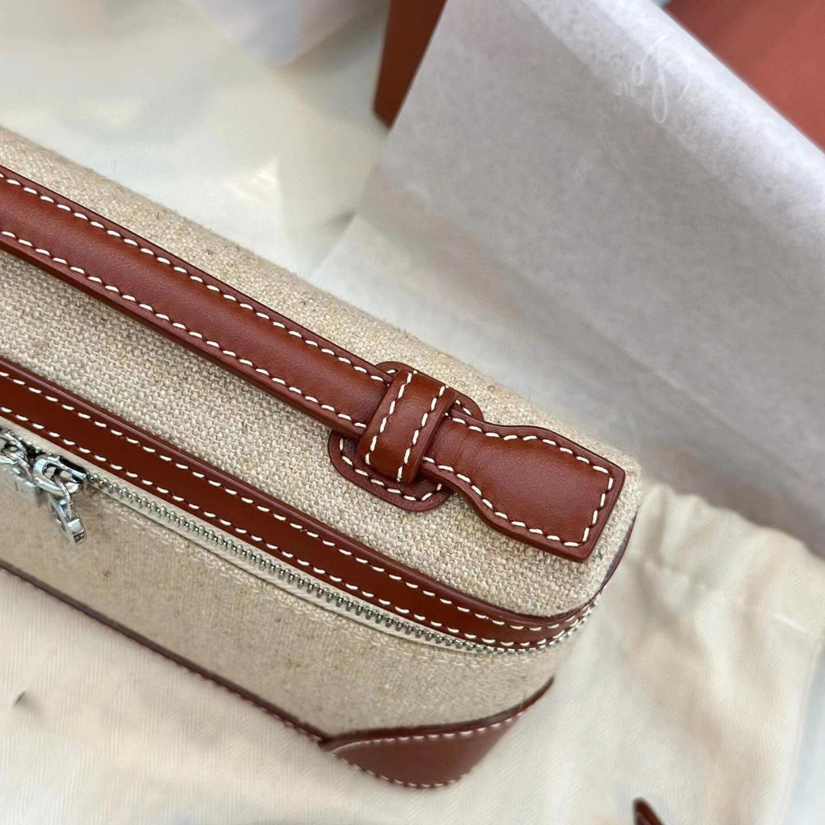 Women's Lunch Box Canvas Color Matching Popular Crossbody Bags