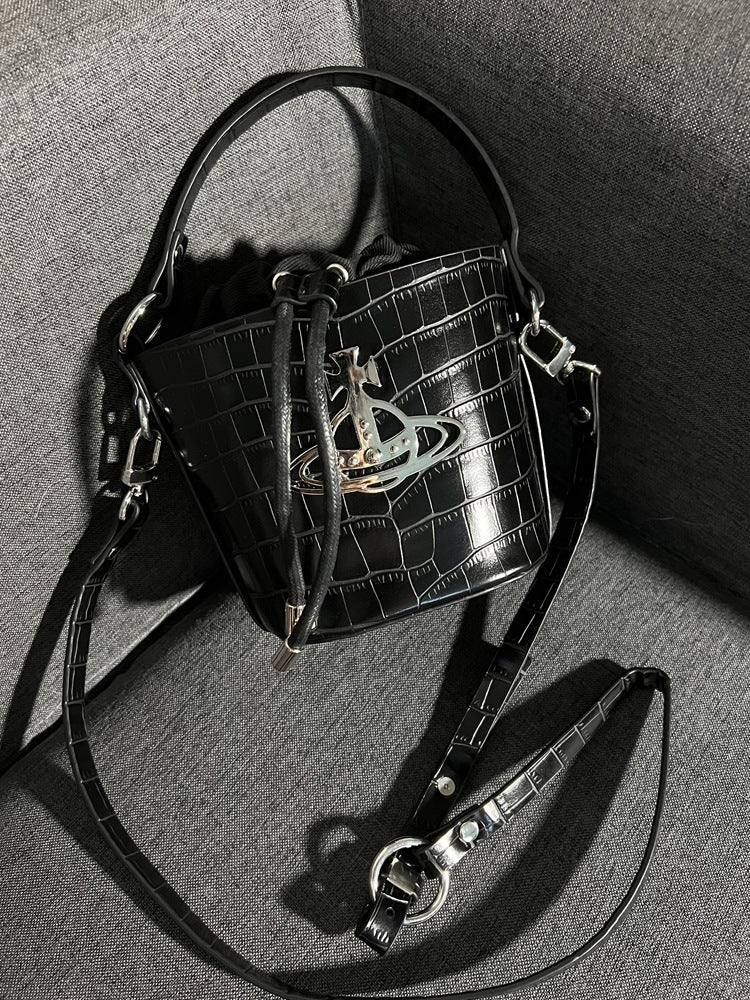 Women's Niche Design Empress Dowager Crocodile Pattern Bags