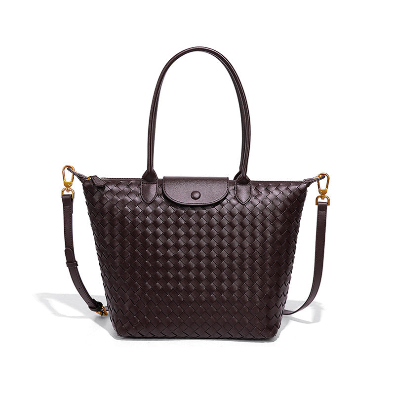 Fashion Dumpling Hand-woven Large Capacity Portable Bags