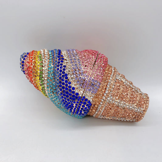 Women's Selection Of Ice Cream Diamond Banquet Evening Bags