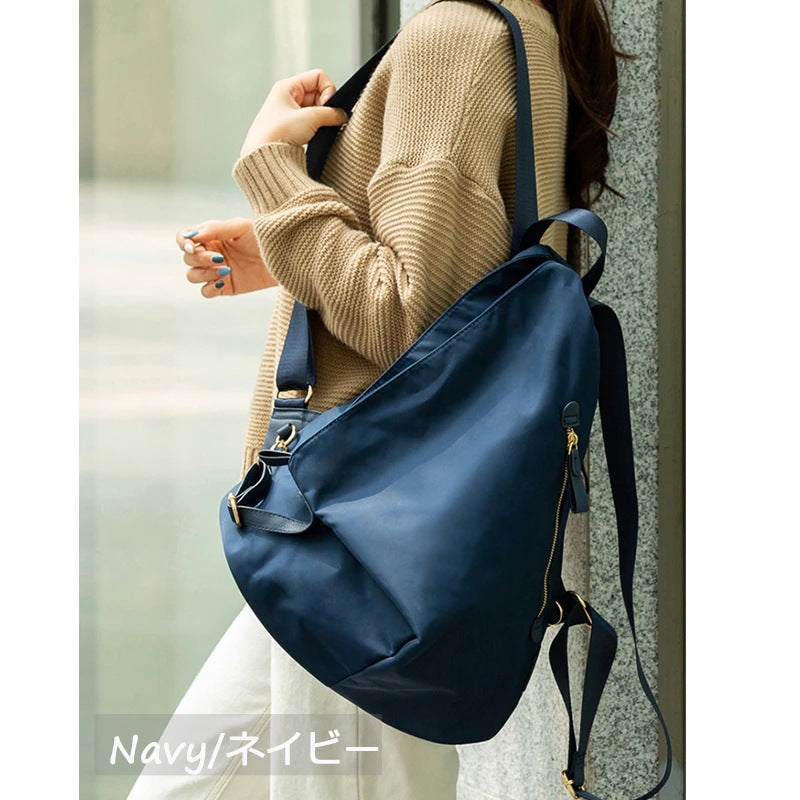 Women's Oxford Cloth Lightweight Nylon College Style Backpacks