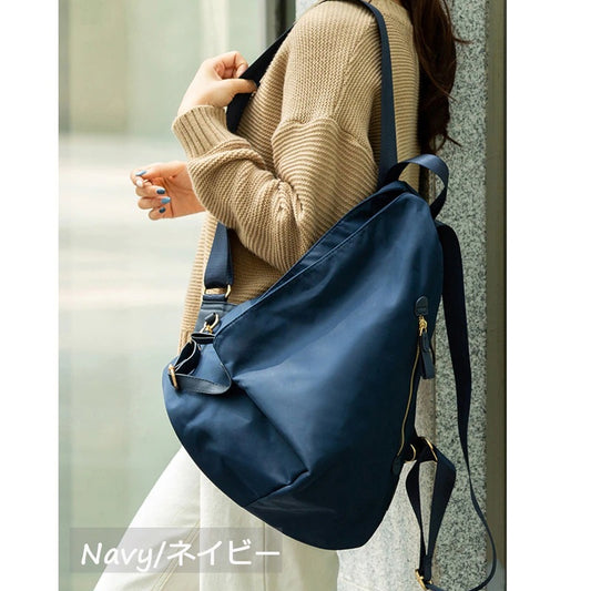 Women's Oxford Cloth Lightweight Nylon College Style Backpacks