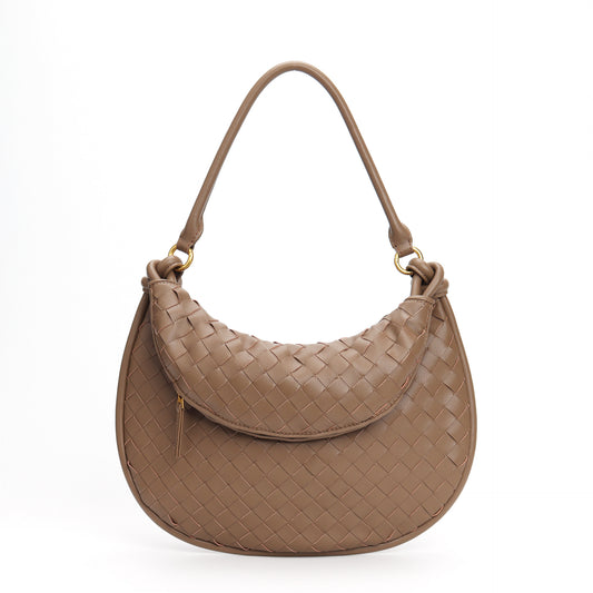 Women's Niche Soft Leather Hand Underarm Temperament Bags