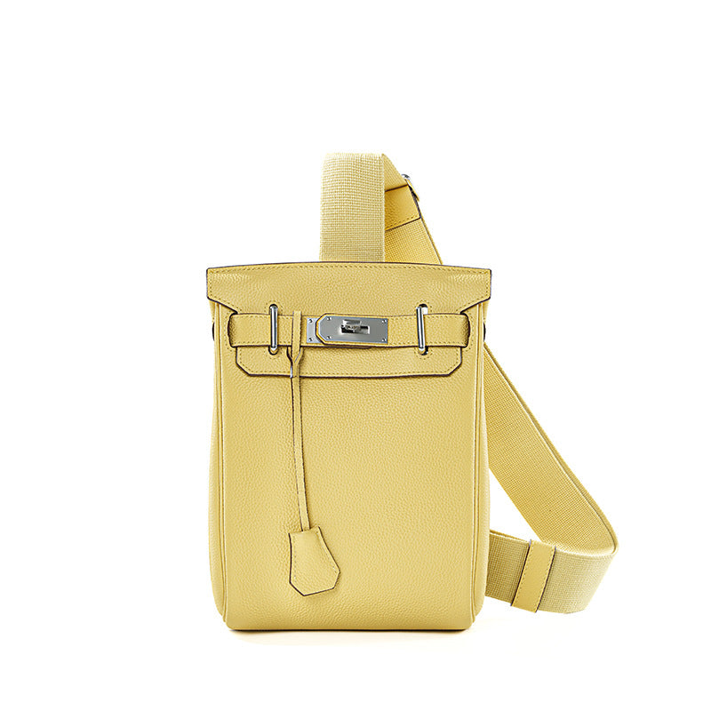 Women's Unisex High Quality First Layer Leather Crossbody Bags