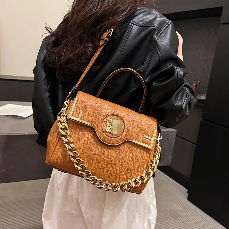 Women's Color Flip Niche High Sense Handbags
