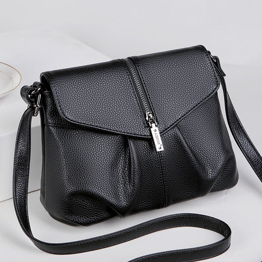 Women's Soft Leather Fashion Mom Simple Crossbody Bags