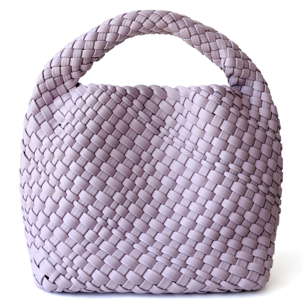 Slouchy Trendy Hand-woven Commuter Mother Portable Handbags