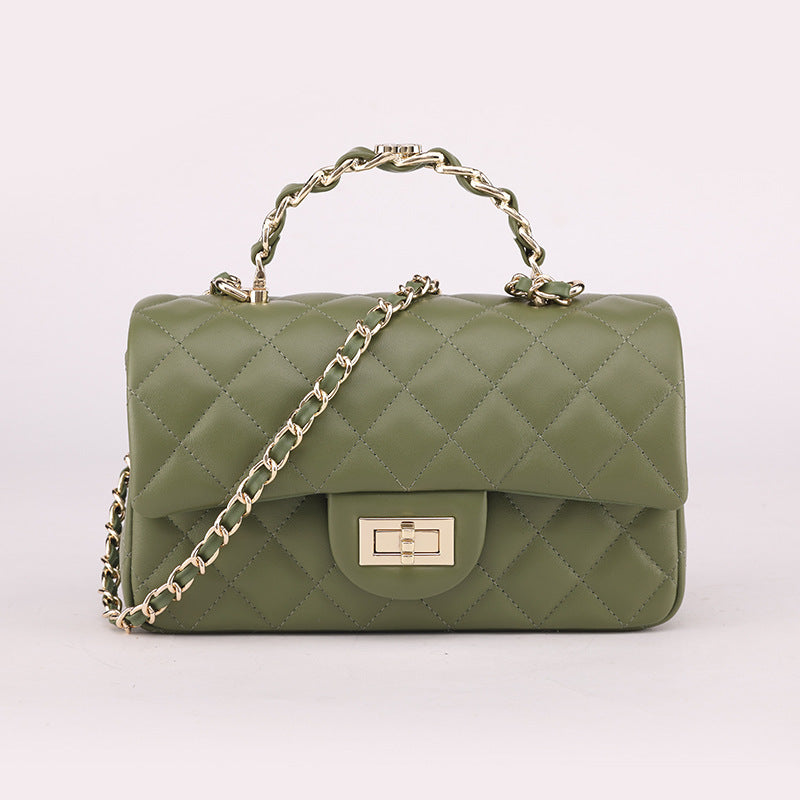 Women's Fashion Rhombus Chain Trendy Versatile Bags