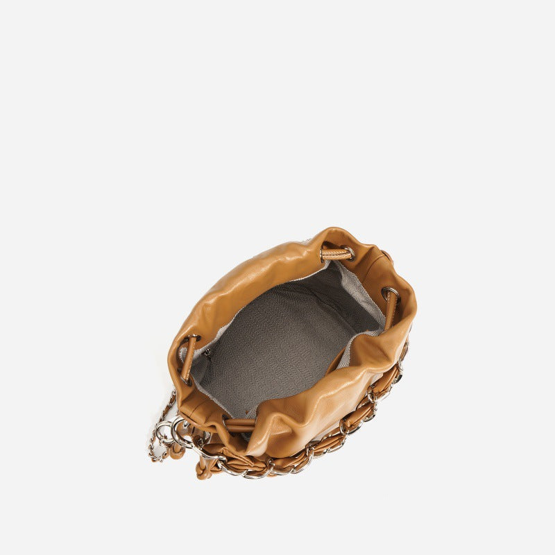 Women's Drawstring Cross Body High-grade Versatile Crossbody Bags