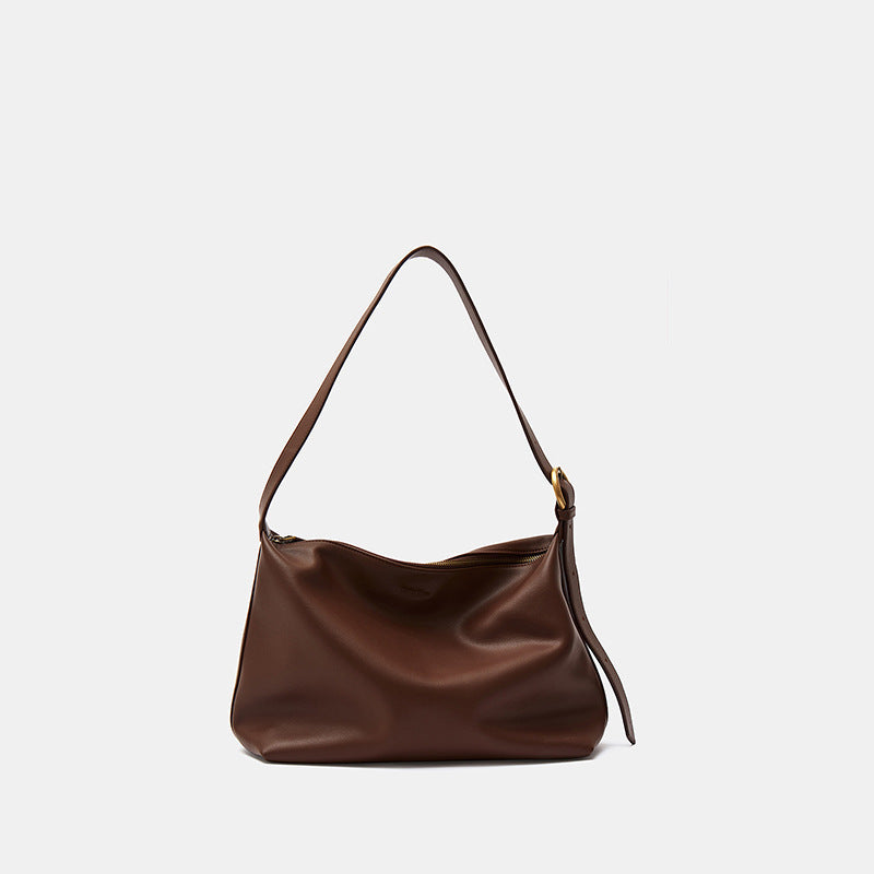 Women's Cowhide Large Capacity Commuter Soft Leather Bags
